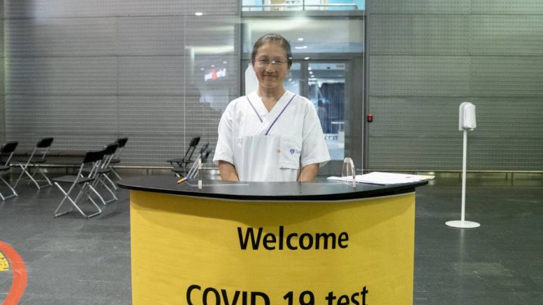 Test corona de Gardermoen