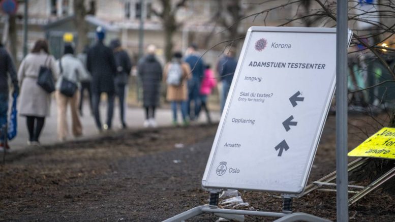 Test Corona à Oslo