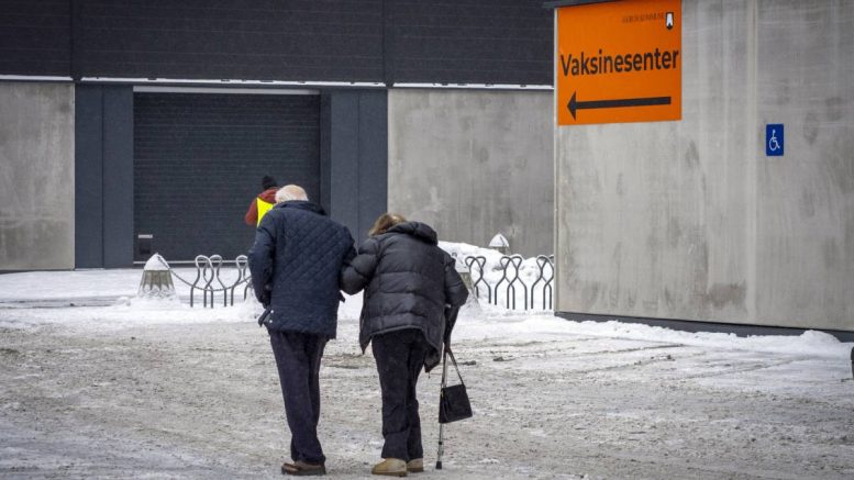 Centre de vaccination à Bærum