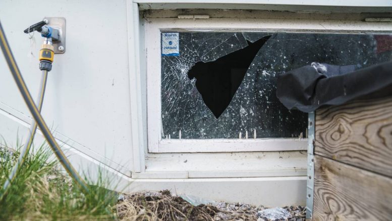 Fenêtre cassé