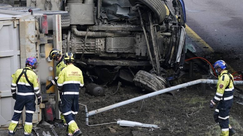 Accident de la circulation des camions