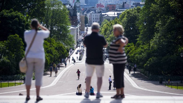 Oslo - touristes