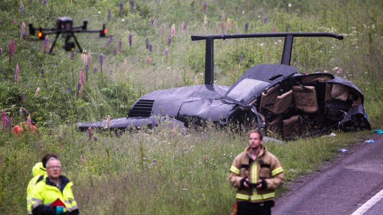 Accident d'hélicoptère
