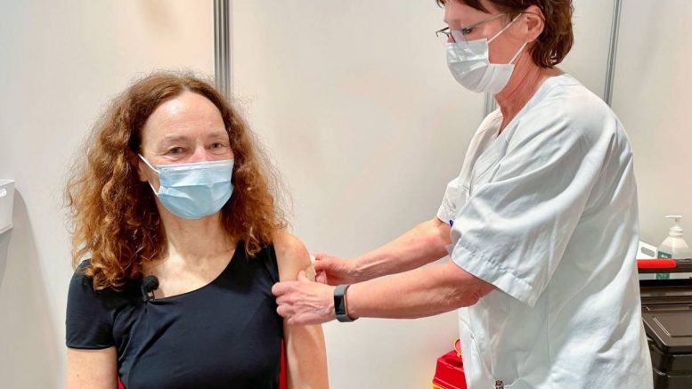 Camilla Stoltenberg vaccinée