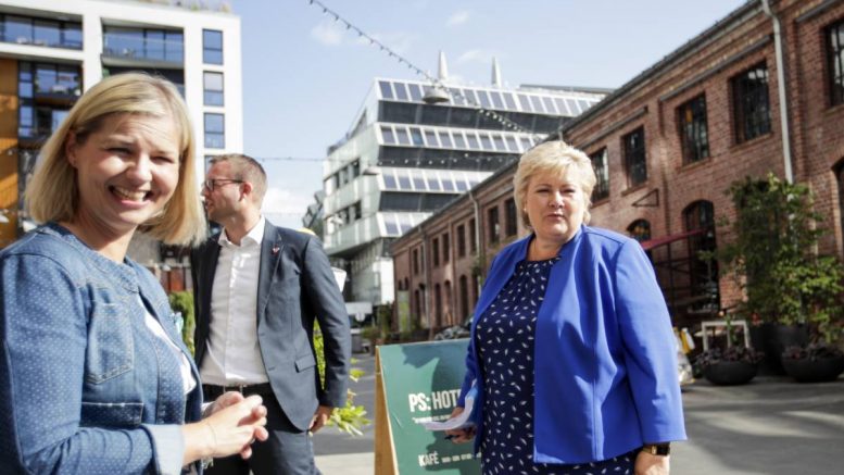 Erna Solberg - Guri Melby - Kjell Ingolf Ropstad