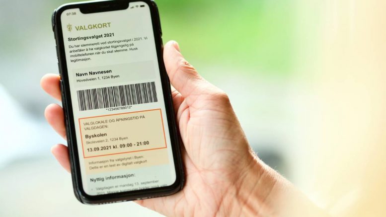 Bulletin de vote numérique