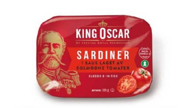 Sardine du roi Oscar