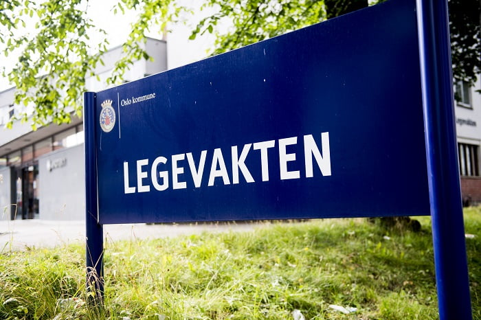 Service des accidents et des urgences à Oslo