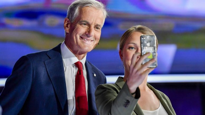 Une Aina Bastholm - Jonas Gahr Støre