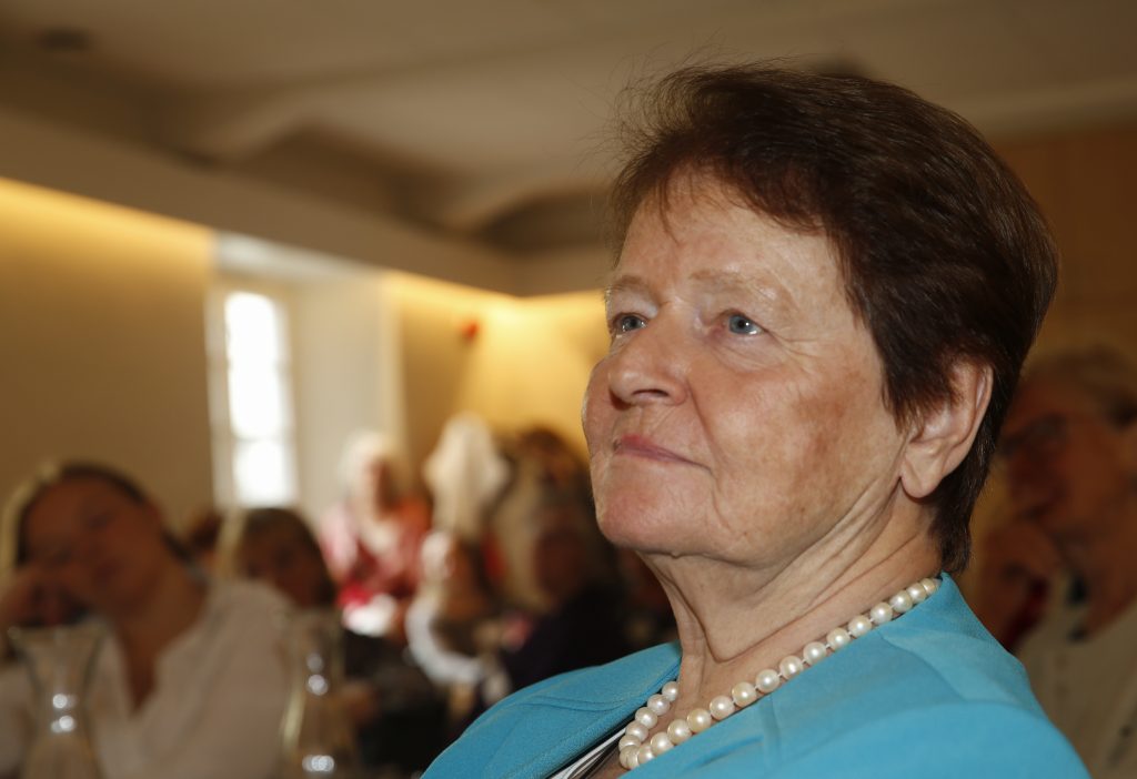L'ancien Premier ministre norvégien Gro Harlem Brundtland