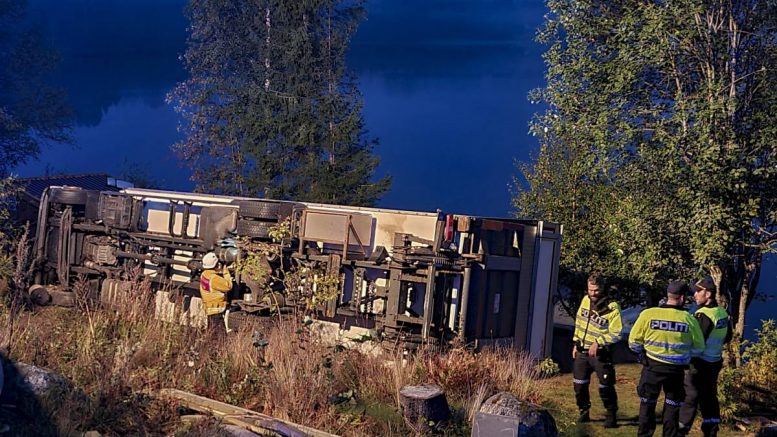 Accident de la circulation de camion