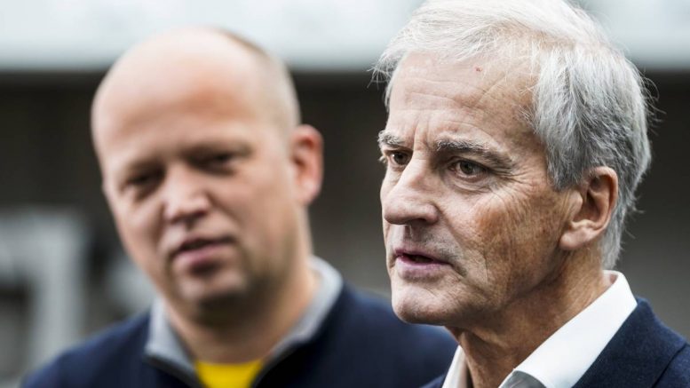 Trygve Slagsvold Vedum - Jonas Gahr Støre