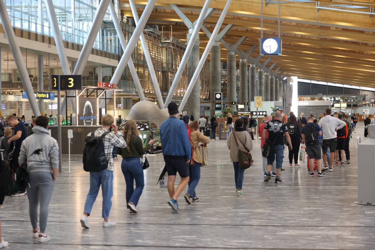 L'aéroport de Gardermoen