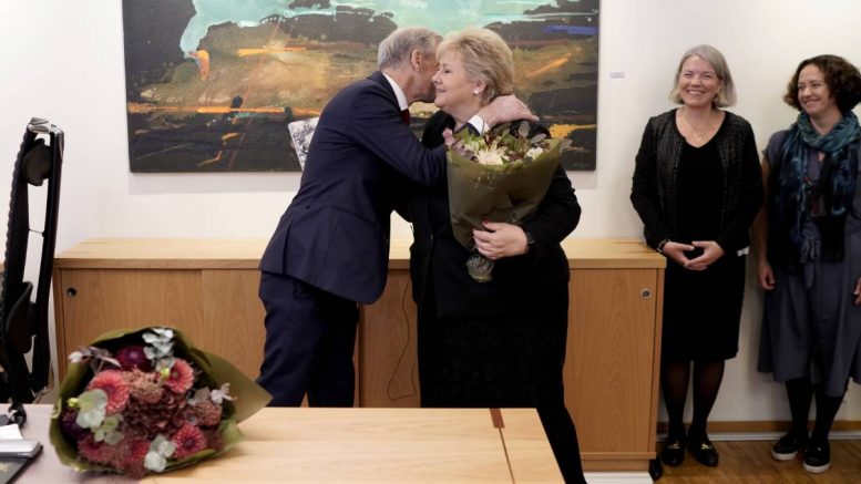 Erna Solberg - Jonas Gahr Støre