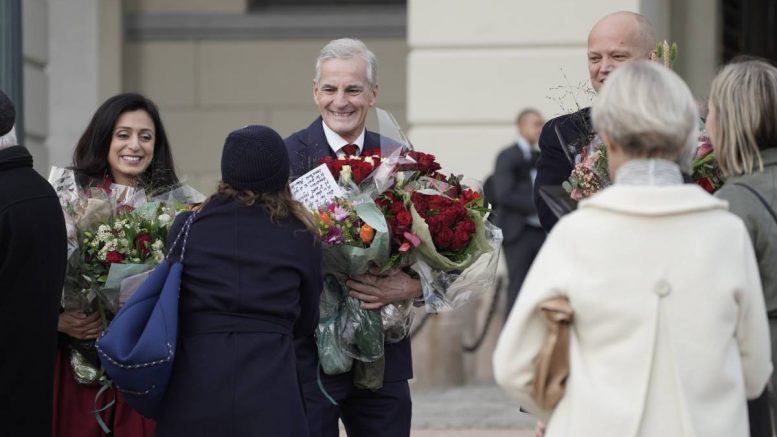 Jonas Gahr Støre - Hadia Tadjik