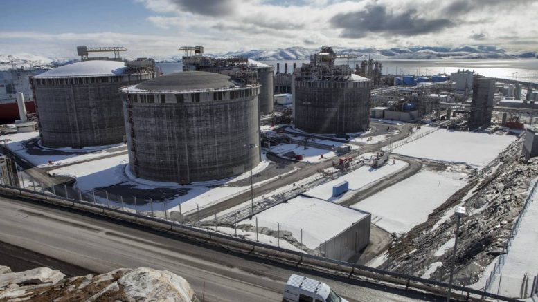 Usine Melkøya - Equinor