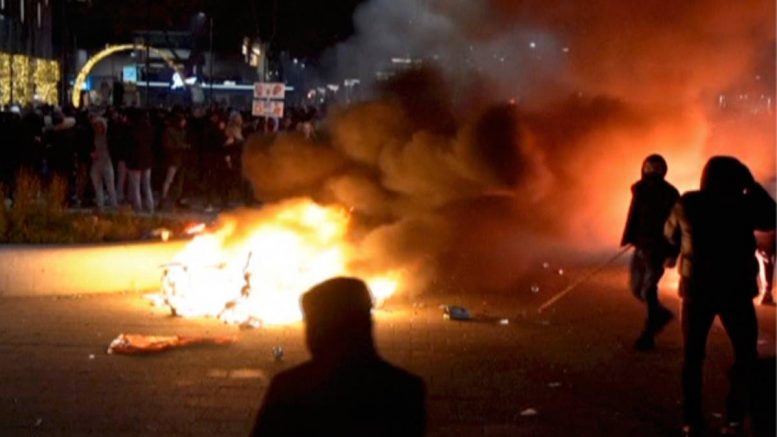 Manifestation Corona Pays-Bas