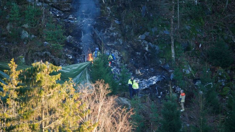 Accident d'avion Larvik