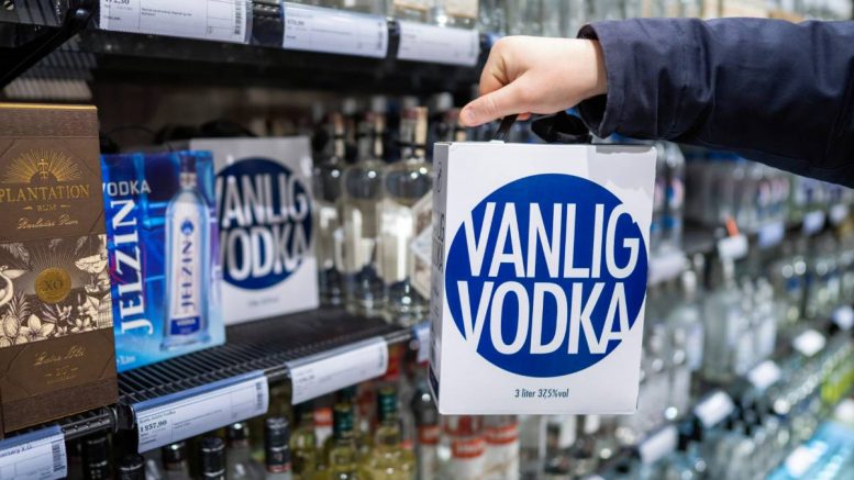 Vanlig Vodka - vodka en boîte