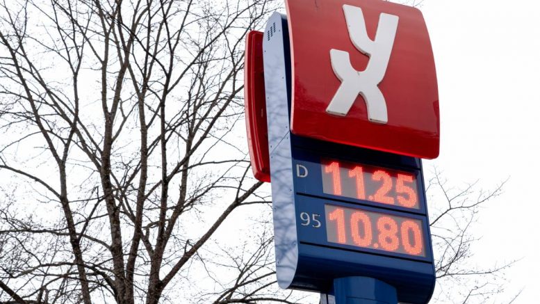 Station d'essence YX