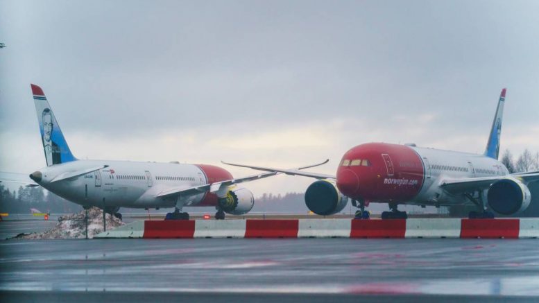 avion norvégien
