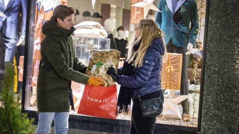 Achats de Noël - cadeaux