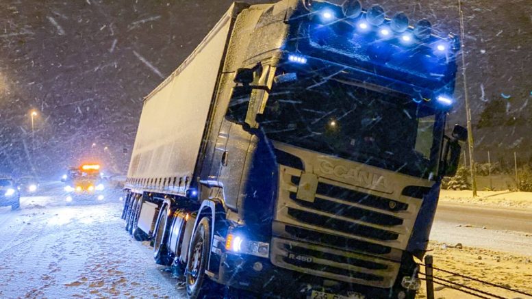 Camion - camion - accident