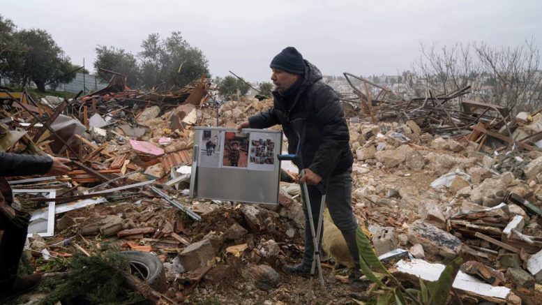 Palestinien - maison démolie - Jérusalem