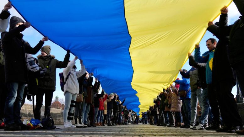 Drapeau ukrainien - Ukraine