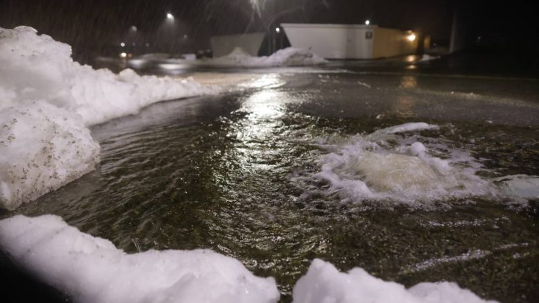 Fonte des glaces - inondation