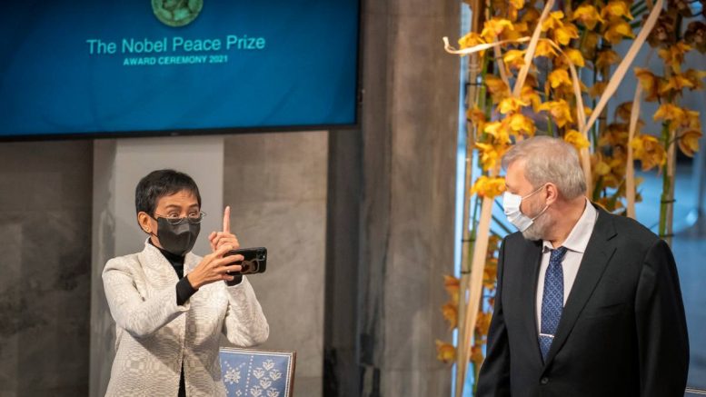 Maria Ressa - Dmitri Muratov