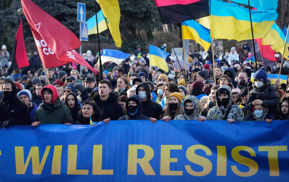 Manifestation ukrainienne