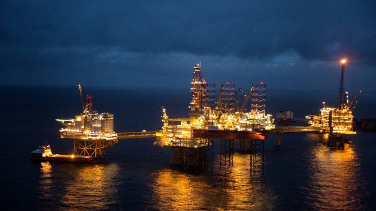 Plate-forme pétrolière