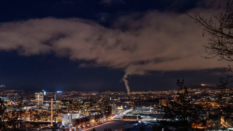 Oslo - fumée - pollution