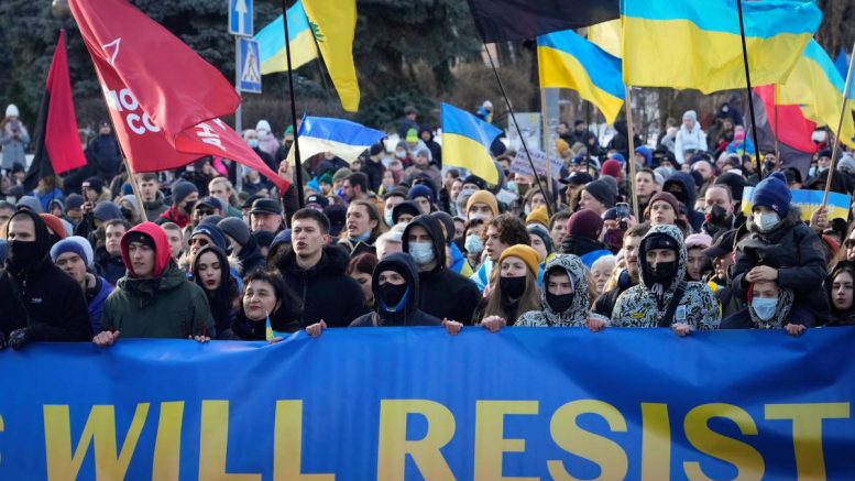 Manifestation ukrainienne