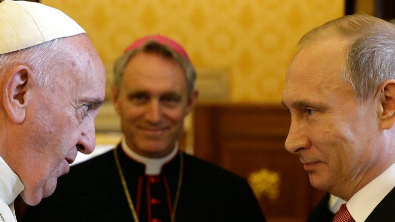 Vladimir Poutine - Pape François