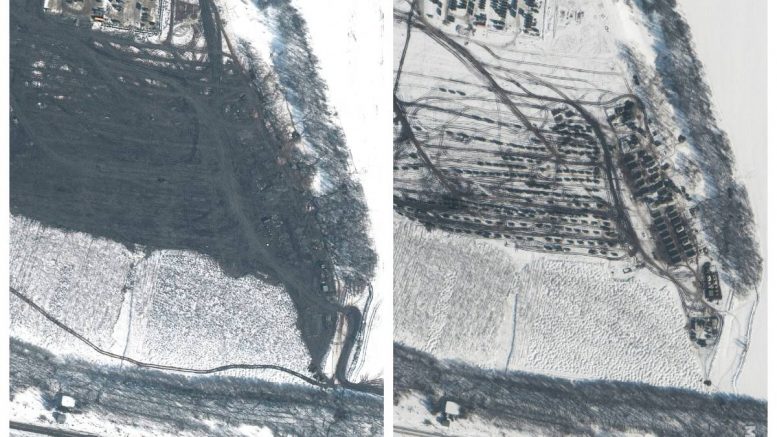 Images satellites de la Russie