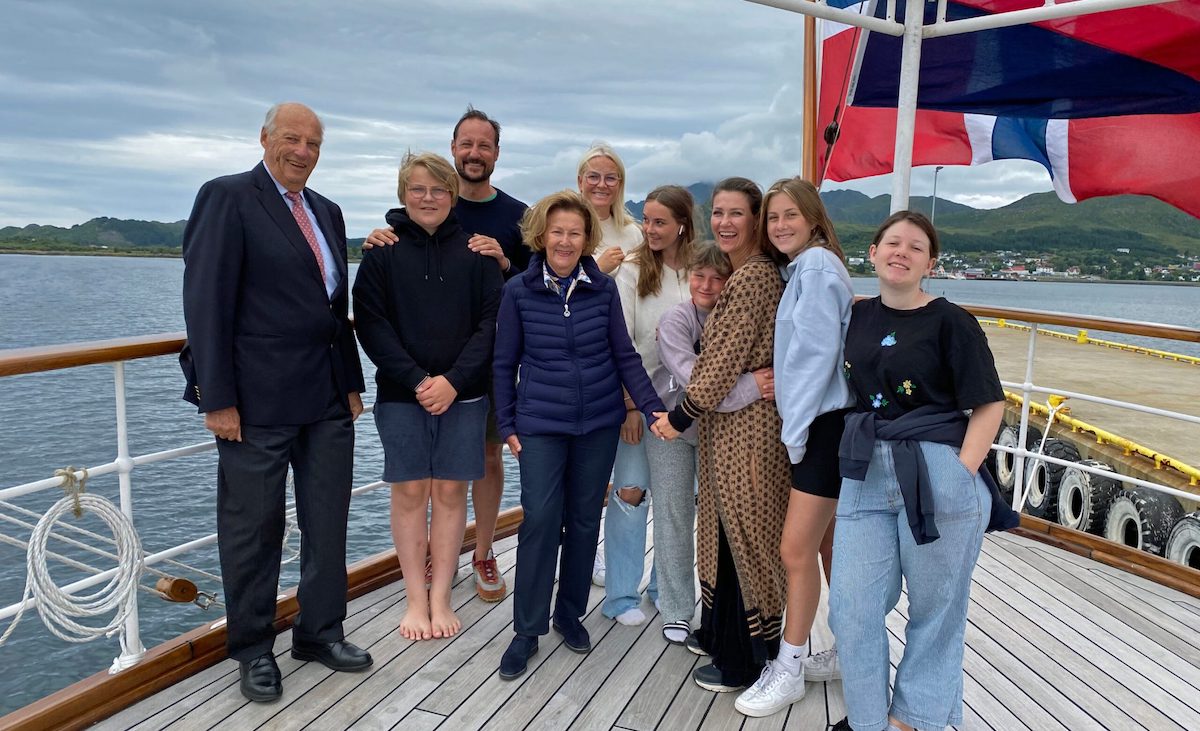 Vacances en famille royale