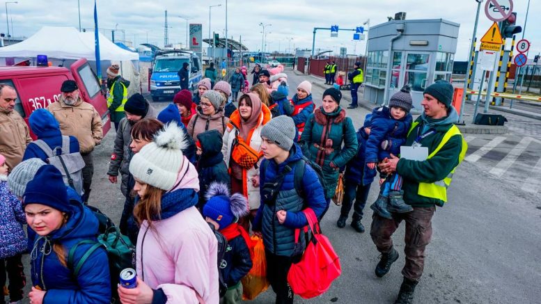 Réfugiés ukrainiens