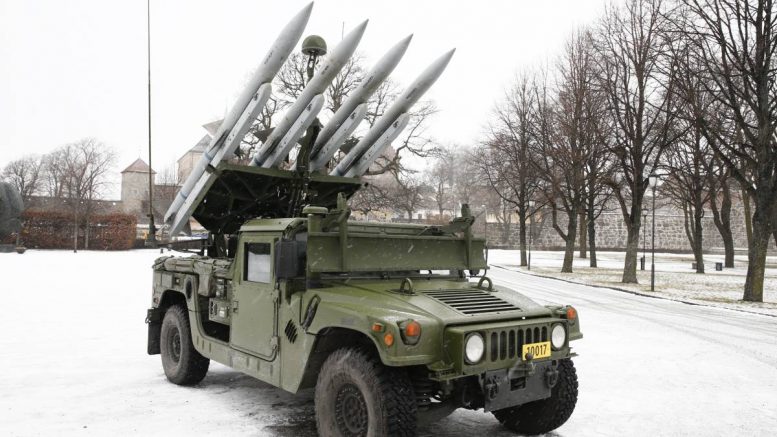 Véhicules militaires de l'armée norvégienne