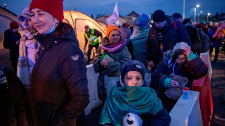 Réfugiés ukrainiens