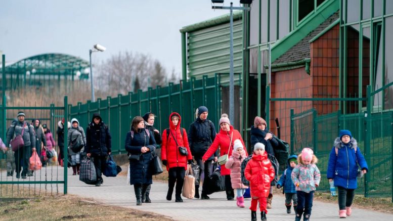 Réfugiés ukrainiens