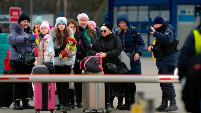 Réfugiés ukrainiens