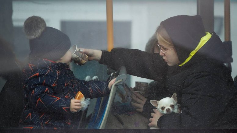 Réfugiés ukrainiens