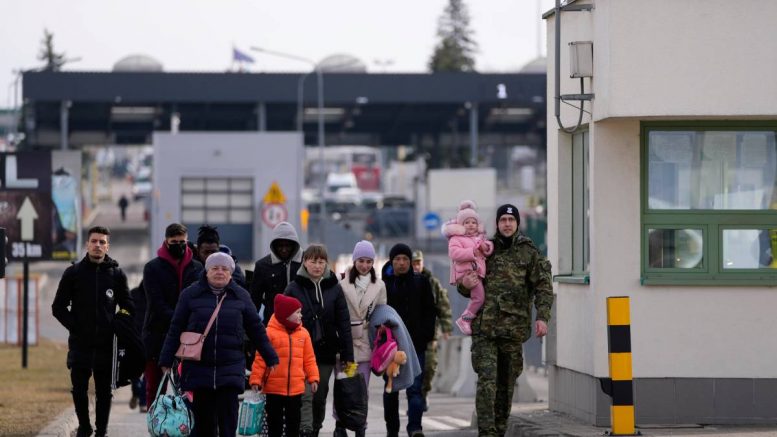 Réfugiés ukrainiens