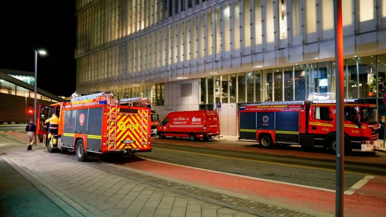 Incendie de la bibliothèque Deichman Bjørvika