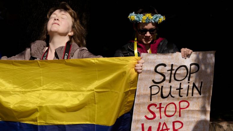 Manifestation ukrainienne