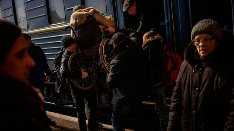 Réfugiés ukrainiens