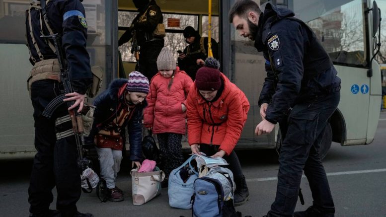 Réfugiés ukrainiens