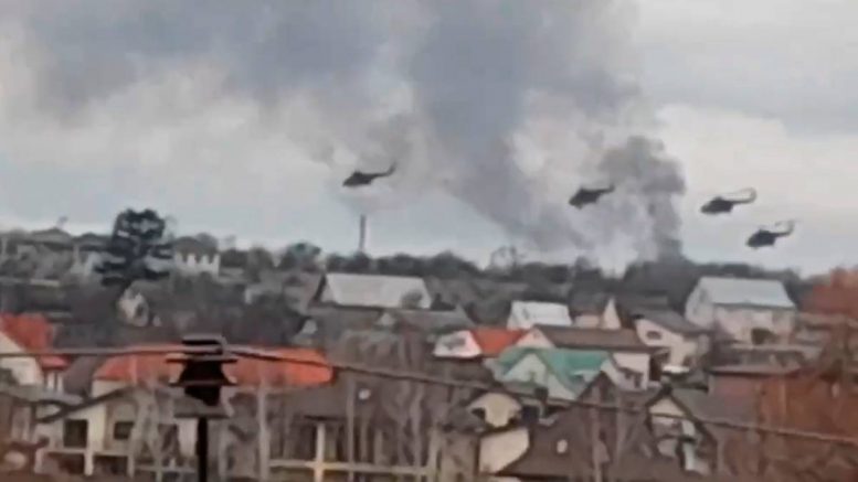 Hélicoptères militaires russes - Kiev